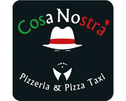 Pizzeria Cosa Nostra Mülheim logo.